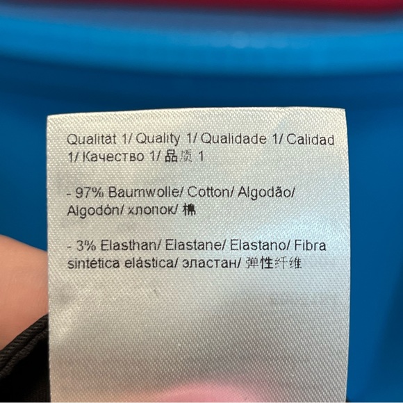 Escada Sport Pants Womens Twelve Chino Metallic Side Stripe Capsule Basic Black - Picture 8 of 15